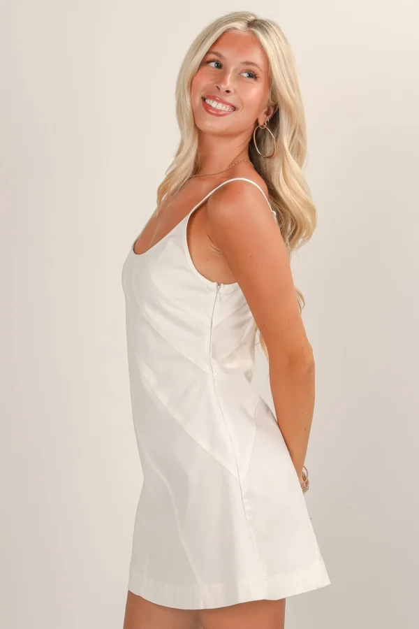 White Mini Dress - Image 4