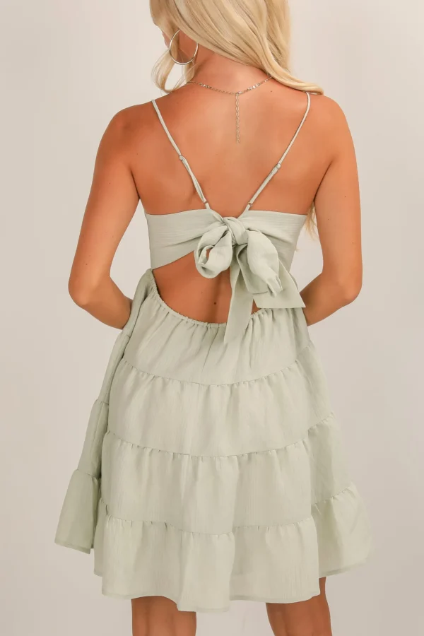 Tiered Mini Dress - Image 5